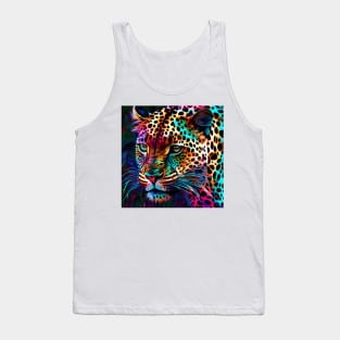 Colorful Leopard Tank Top